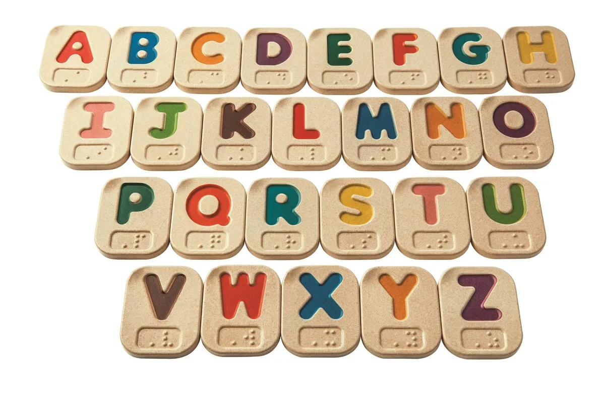 Alfabeto A-Z Braille Mayúsculas y Minúsculas Plan Toys - Imagen 3