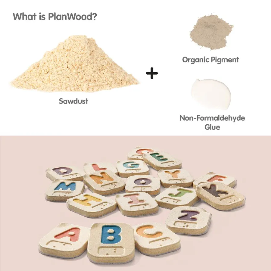 Alfabeto A-Z Braille Mayúsculas y Minúsculas Plan Toys - Imagen 2