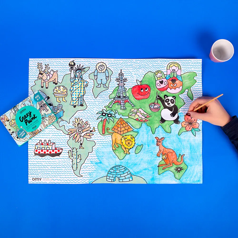 Crazy Paint Atlas OMY - Imagen 2