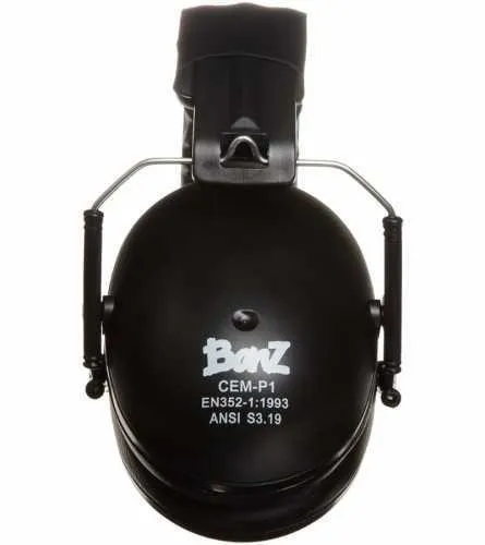 Auriculares Banz Anti Ruido Negros Kidz +3 - Imagen 2