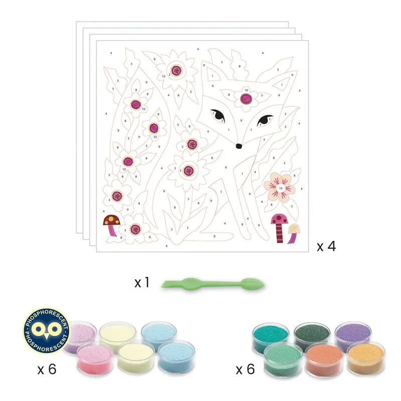 Arenas Coloreadas Garden Lights Djeco - Imagen 2