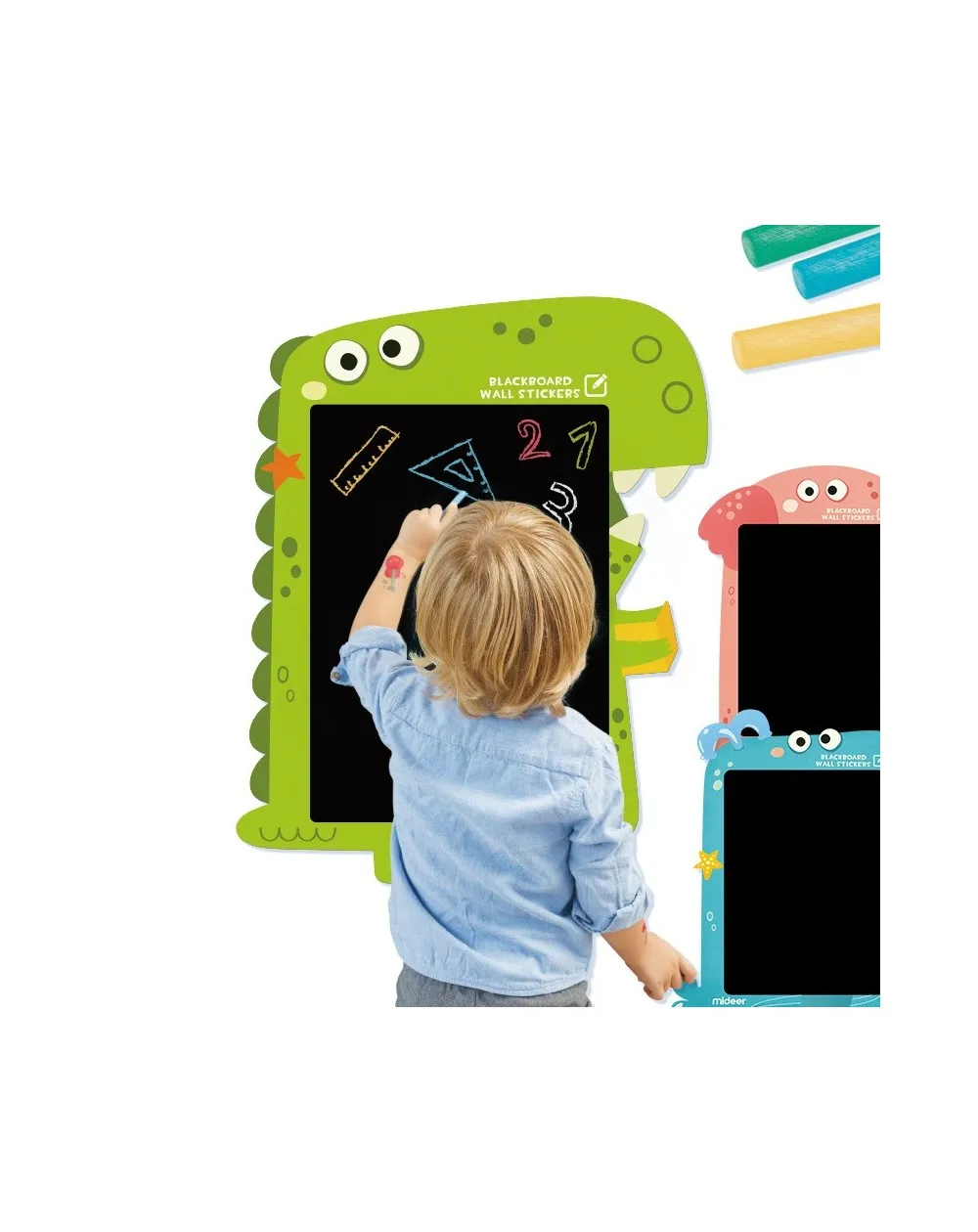 Pizarra Blackboard Sticker Dinosaur - Imagen 3