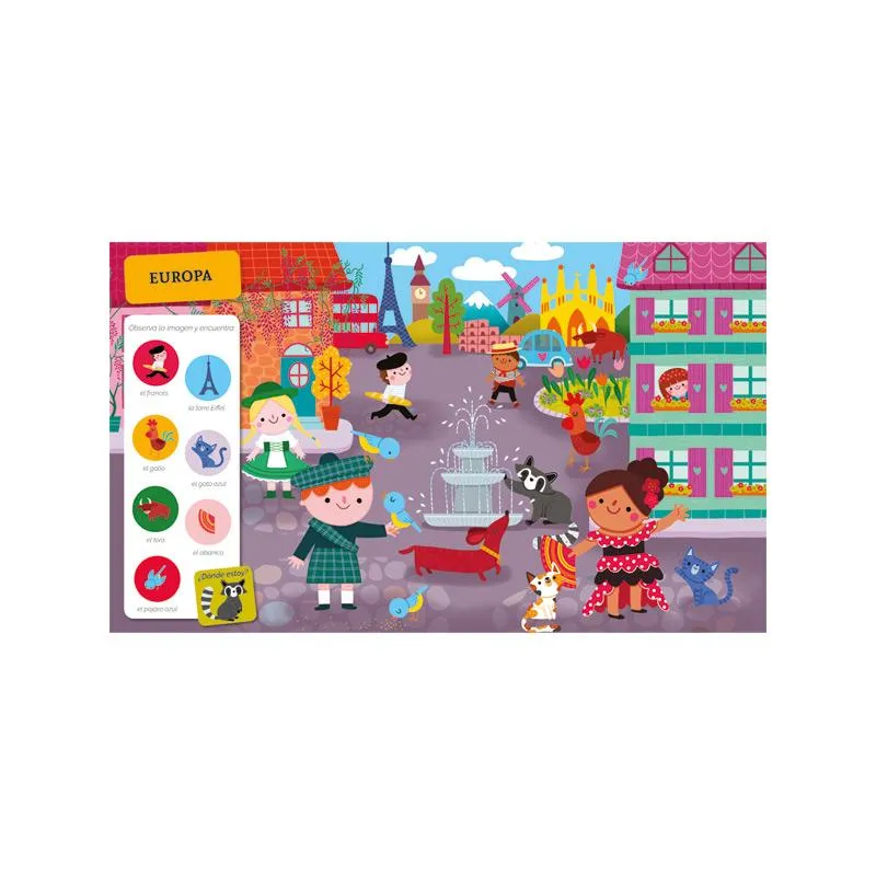 BUSCA Y ENCUENTRA PARA LOS MÁS PEQUEÑOS. ALREDEDOR DEL MUNDO - Imagen 3