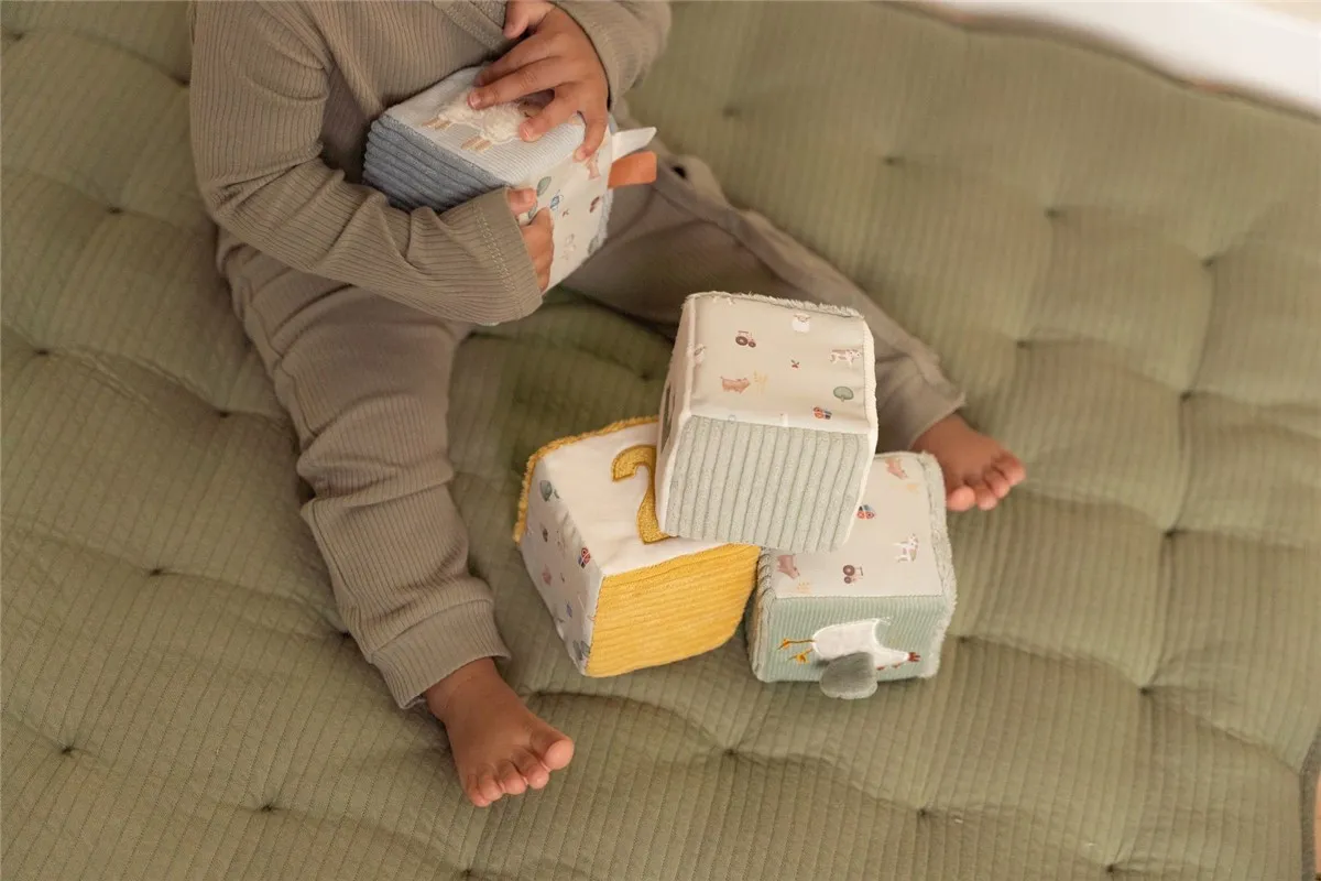 Cubos Blanditos Apilables Pequeña Granja - Imagen 6