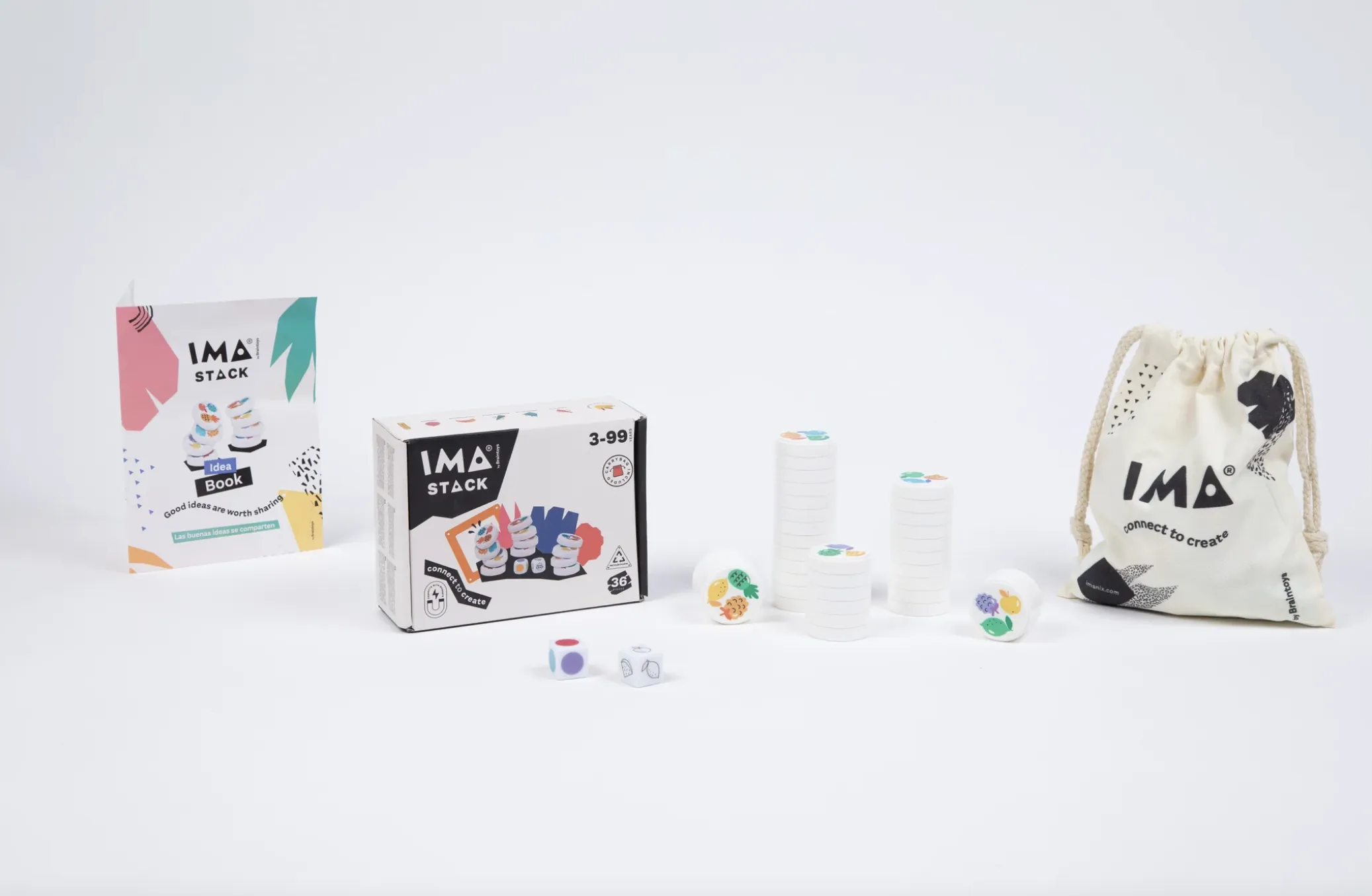 Braintoys Imastack 36 piezas