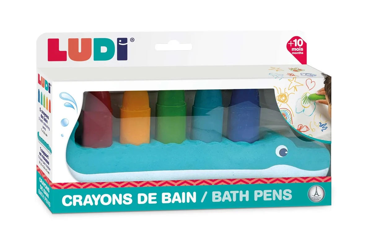 Colores para el Baño con Cocodrilo Ludi - Imagen 2