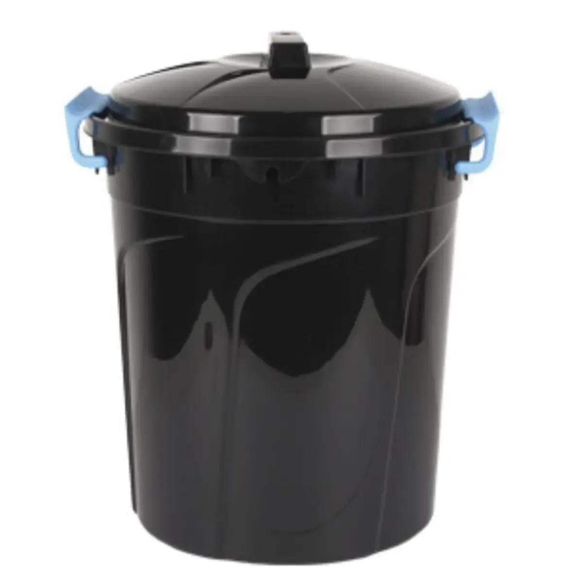 Cubo de basura 21 litros de plástico negro Cofan
