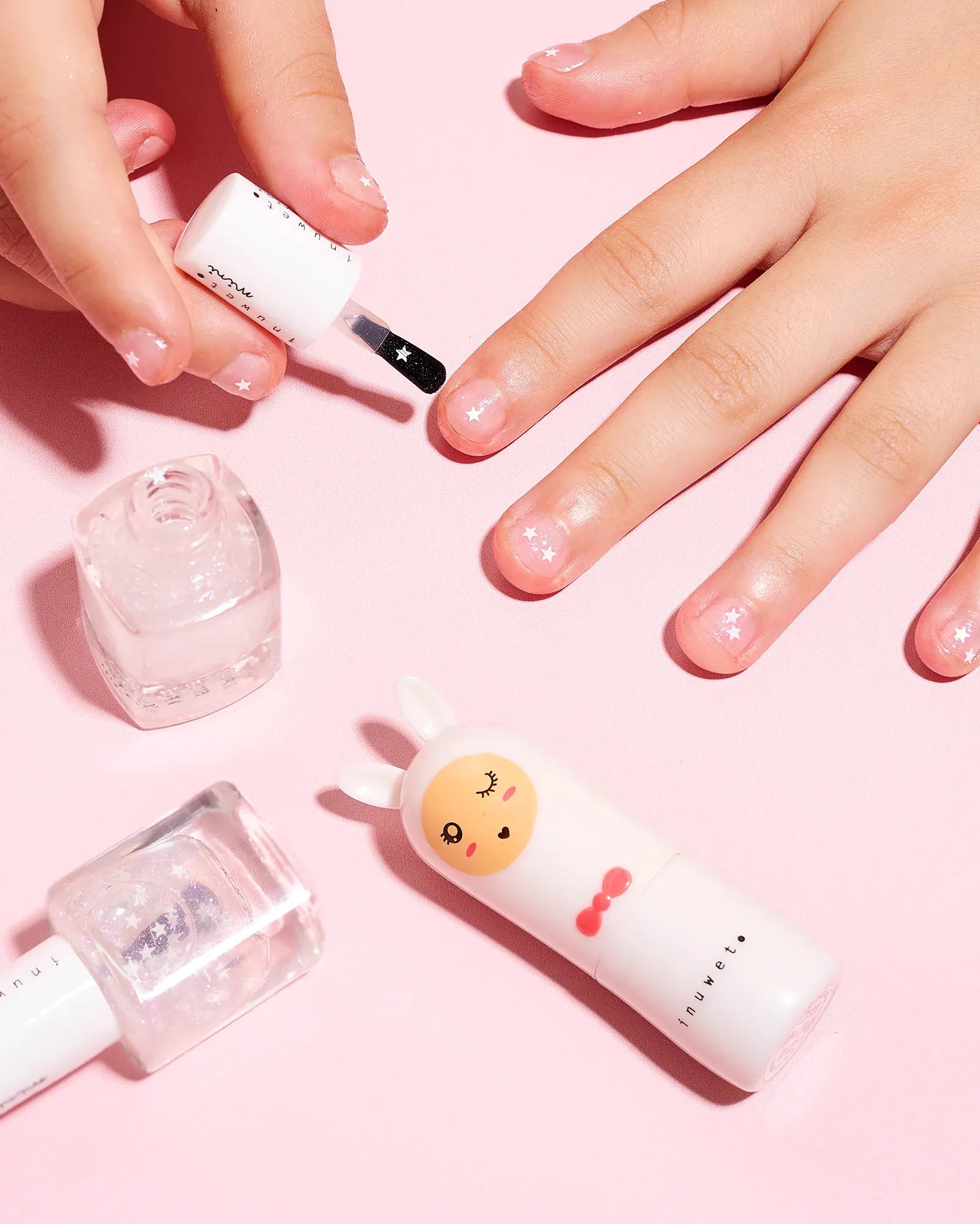 Esmalte de uñas a base de agua – Top Coat Estrellas sin Olor - Imagen 3