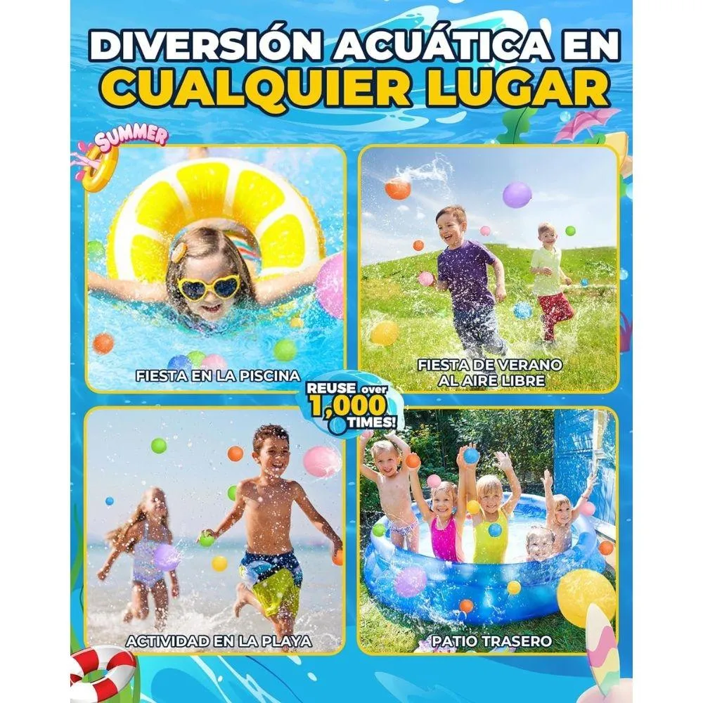 Globos de Agua Reutilizables - Imagen 4