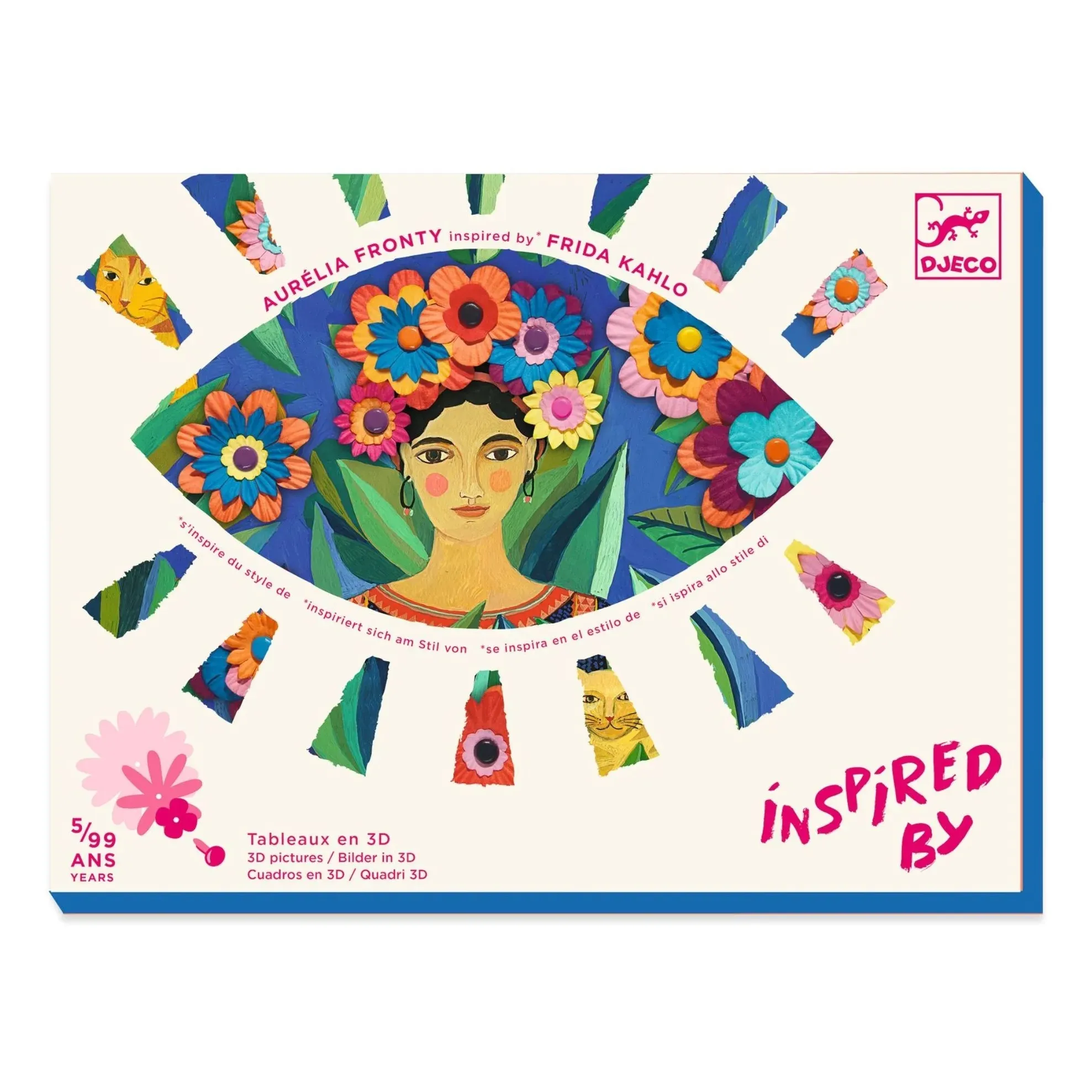 Inspired by Frida Kahlo Djeco