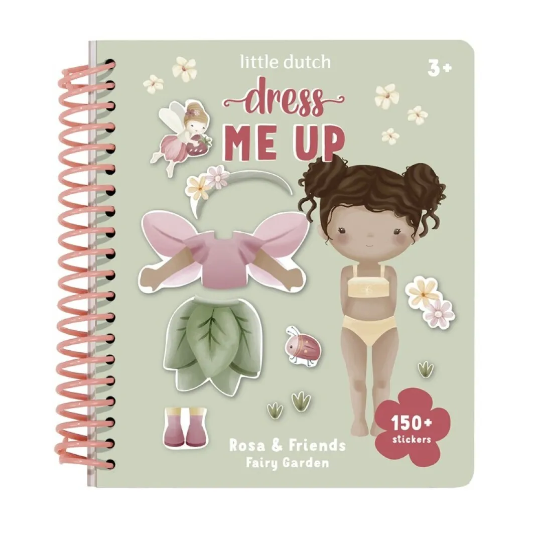 Dress Me Up Rosa & Friends Fairy Garden Libro de Pegatinas