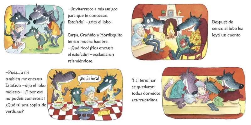 LOS LOBOS QUE VINIERON A CENAR CARTONÉ - Imagen 3