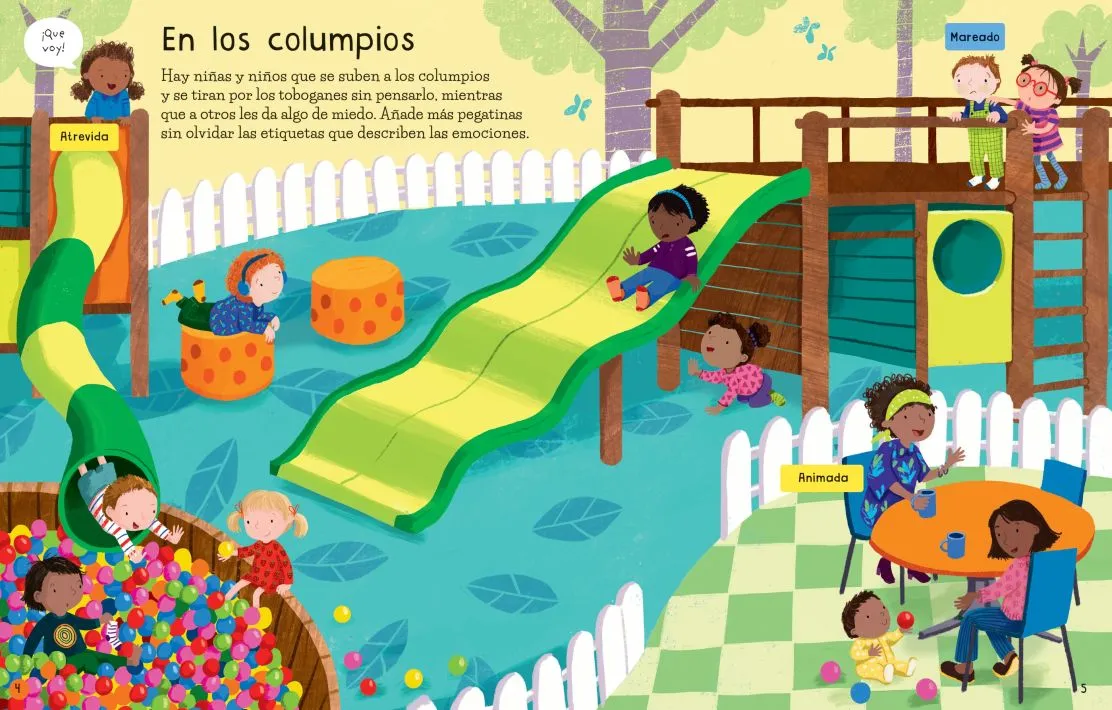 LAS EMOCIONES MI PRIMER LIBRO DE PEGATINAS - Imagen 2