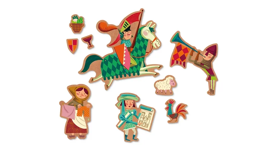 Medieval Stickers Londji - Imagen 2