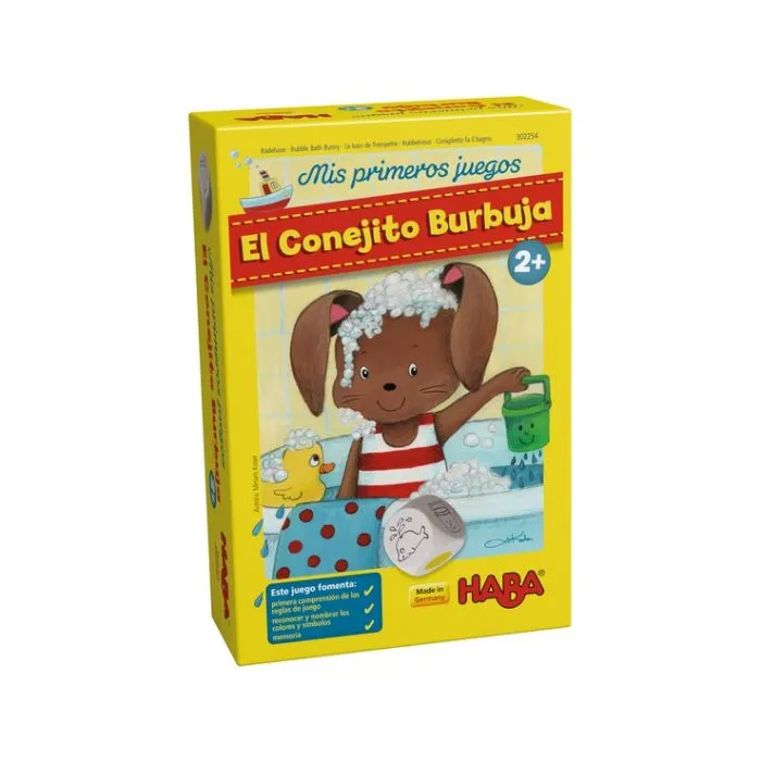 Mis primeros juegos El Conejito Burbuja Haba