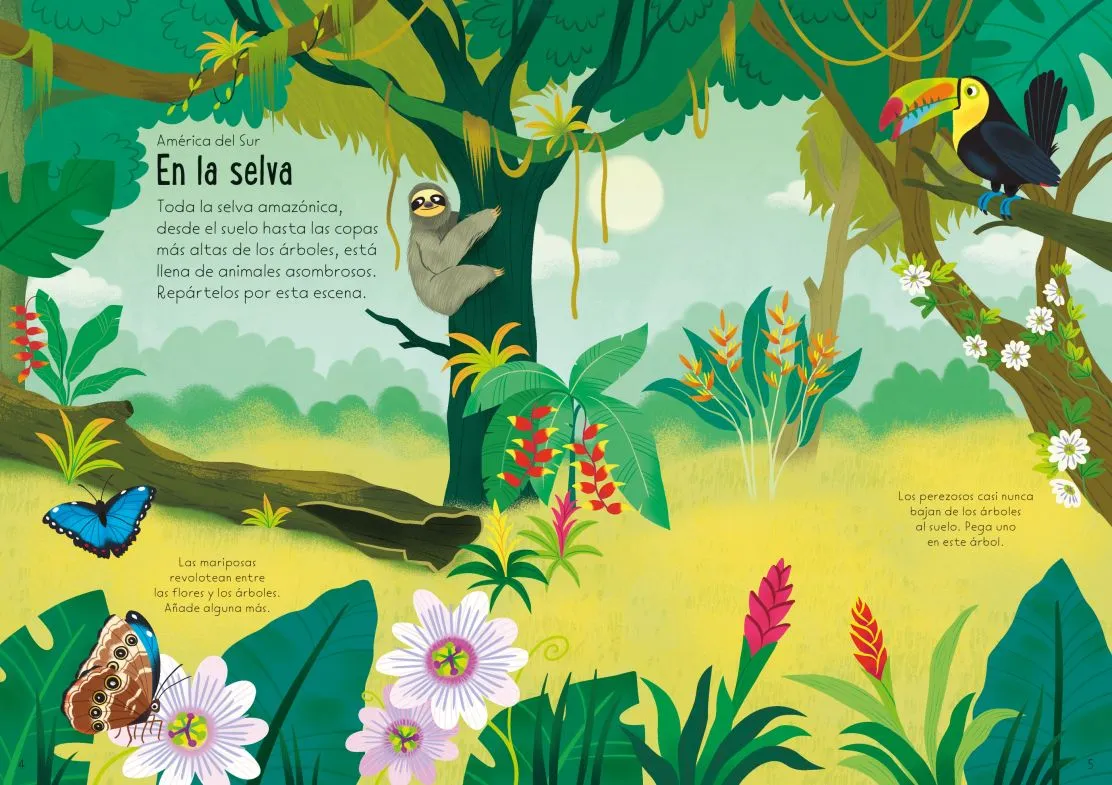 PAISAJES DEL MUNDO. MI PEQUEÑO LIBRO DE PEGATINAS - Imagen 2