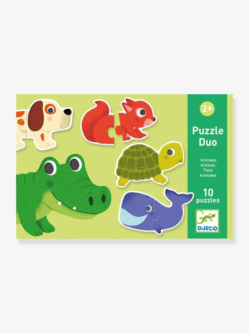 Puzzle Duo Animales Djeco - Imagen 2