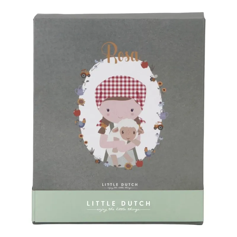 Rosa Granjera con Oveja Muñeca Blandita - Imagen 4