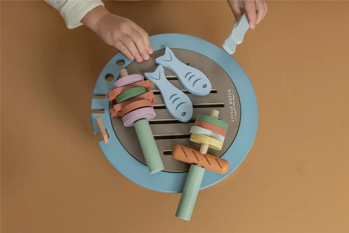 Set de Barbacoa de Madera FSC Little Dutch - Imagen 4