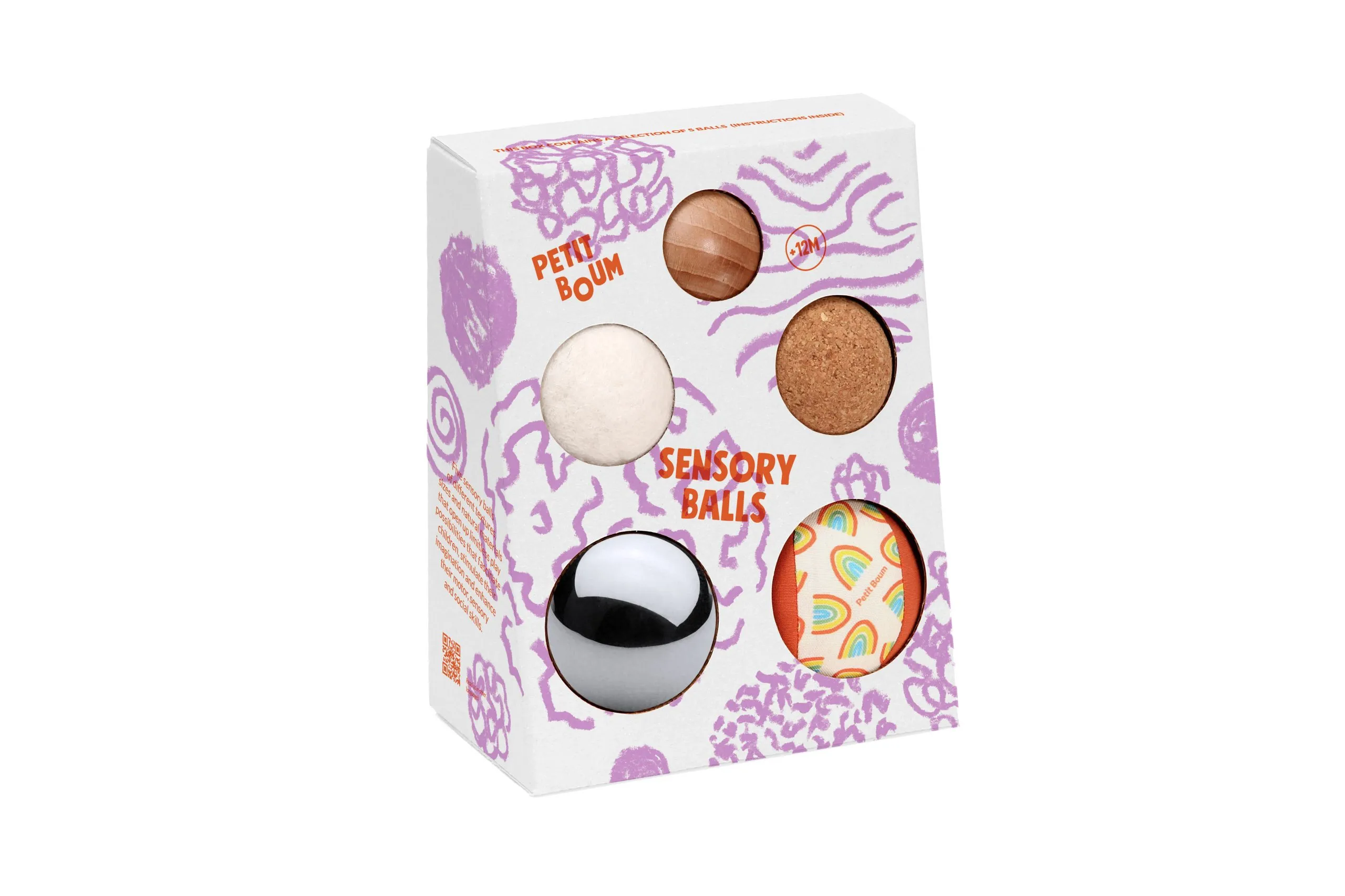 Petit Boum Sensory Balls Pelotas Sensoriales - Imagen 4