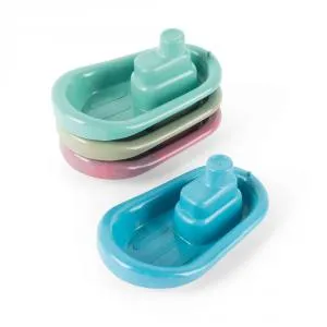 Set de Cuatro Barquitos Reciclados Blue Marine