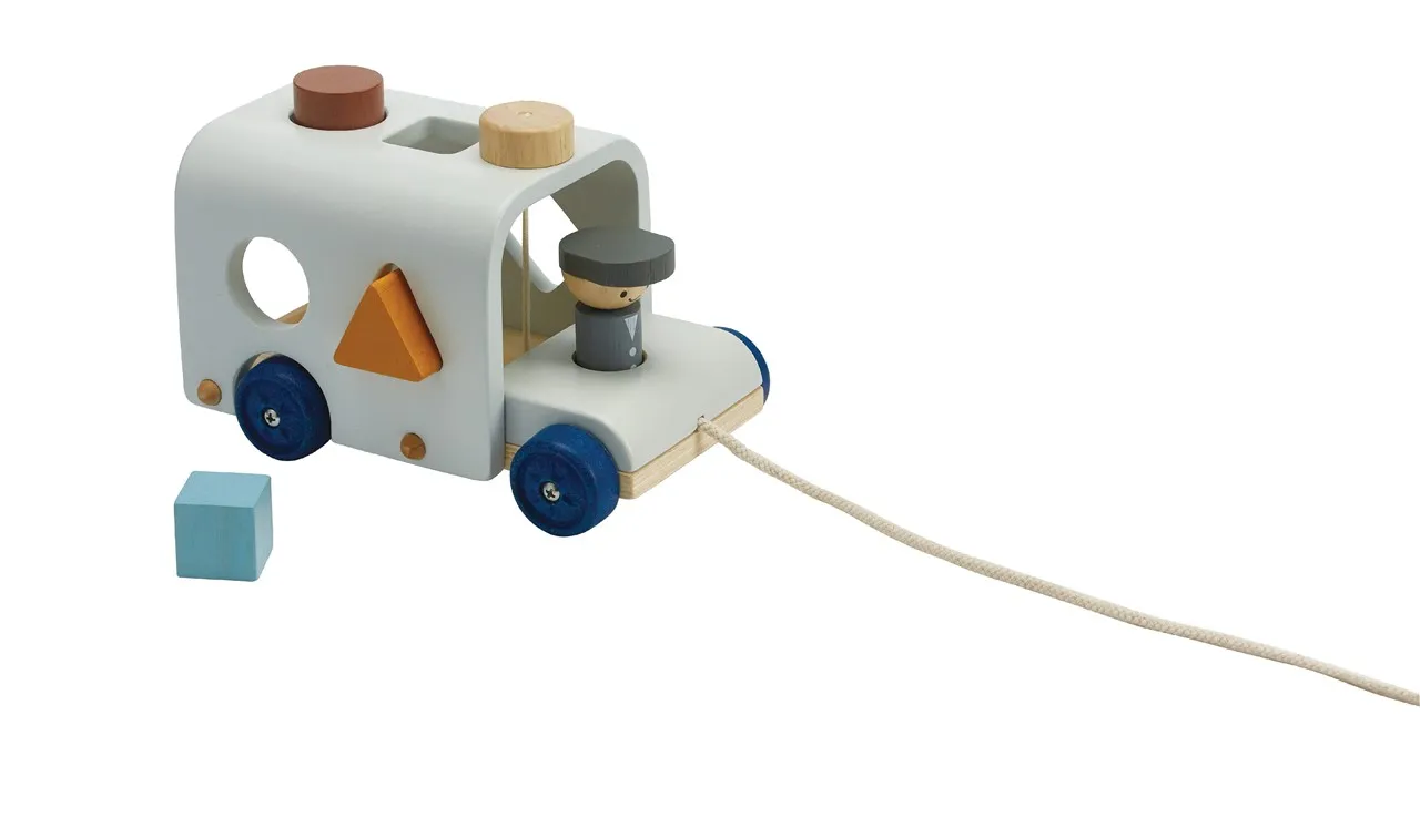 Autobús Escolar Encajable Orchard Plantoys - Imagen 4