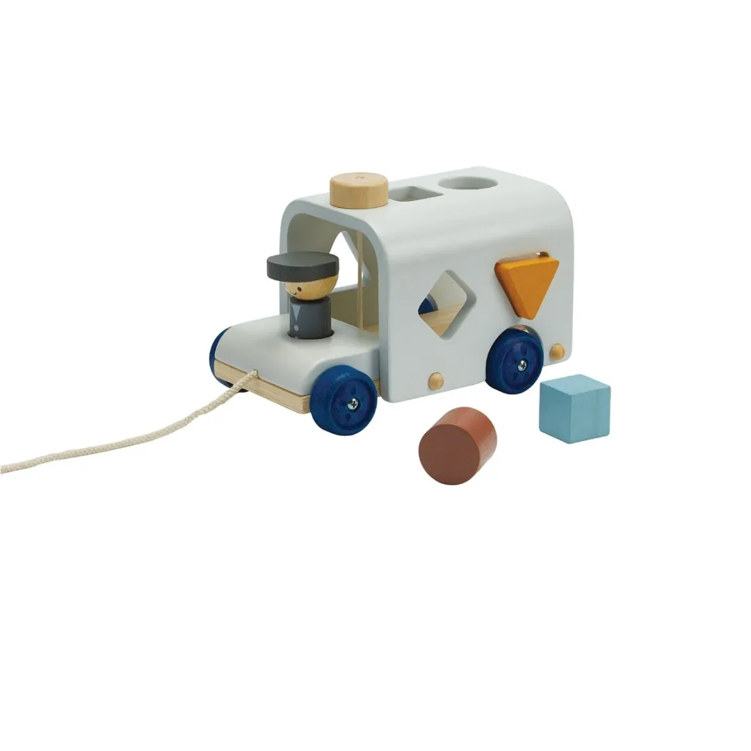 Autobús Escolar Encajable Orchard Plantoys