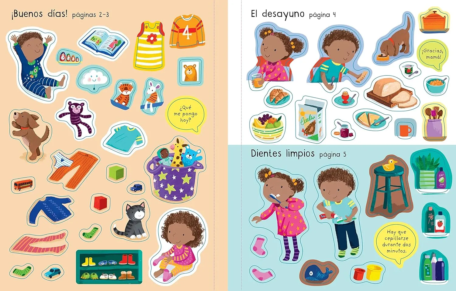 UN DIA DE COLE MI PRIMER LIBRO DE PEGATINAS - Imagen 4