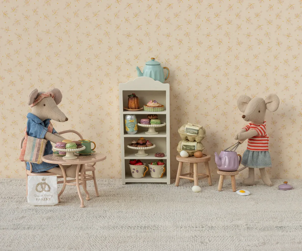 Vestido y Bolso Vaquero Mamá Ratón Maileg - Imagen 3