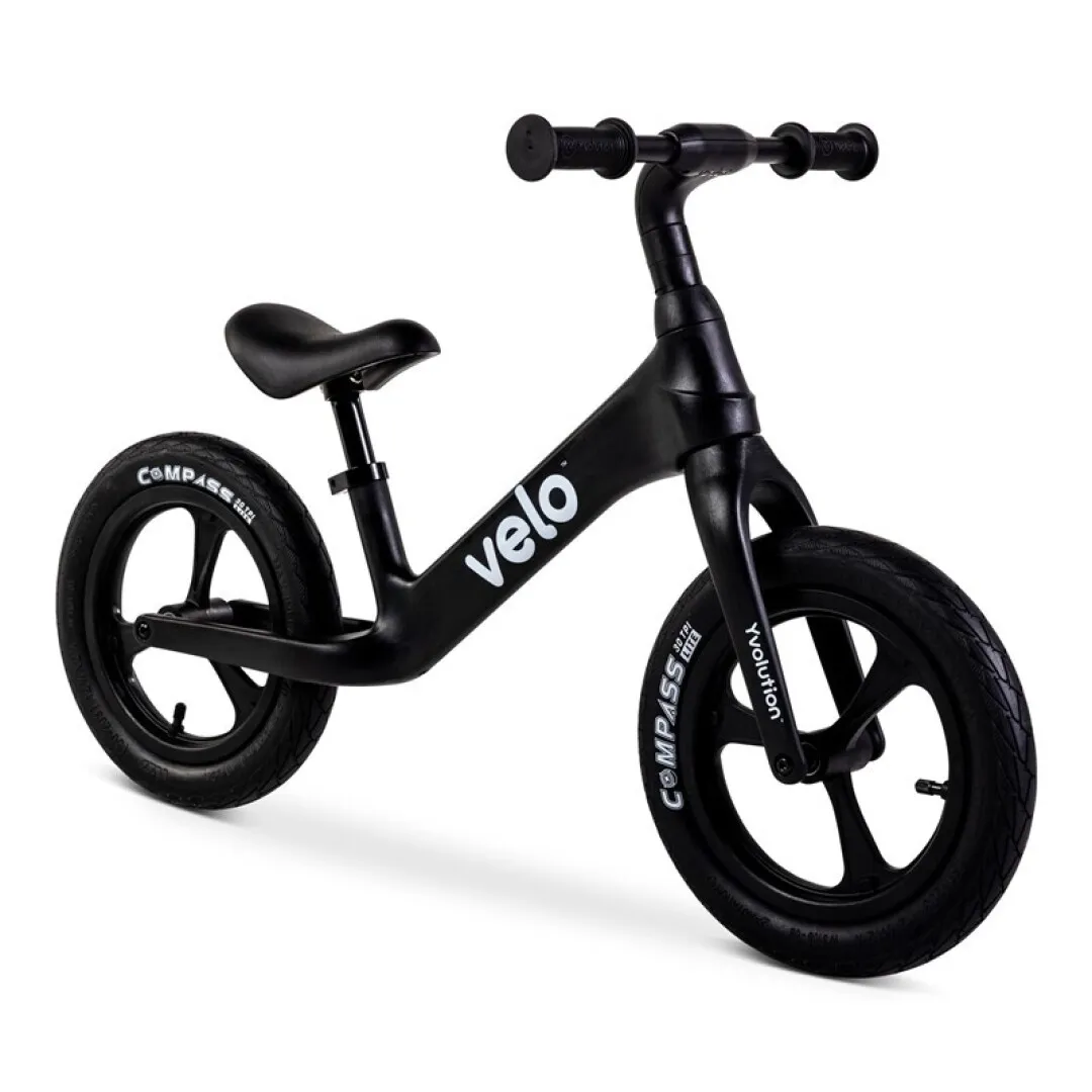 Yvelo Pro Negra Bicicleta de Equilibrio