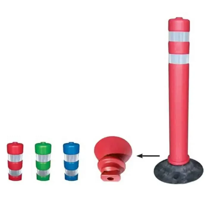 Bolardo de señalización H75 desmontable