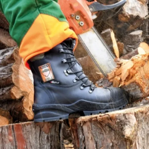 Bota anticorte motosierra Power Cofra – Clase 2 - Imagen 2