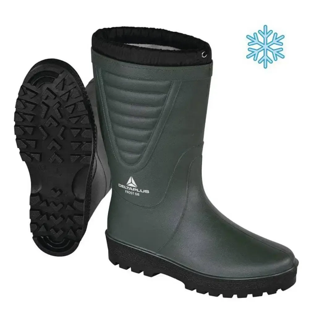 Botas de agua forradas protección frío Frost Delta Plus