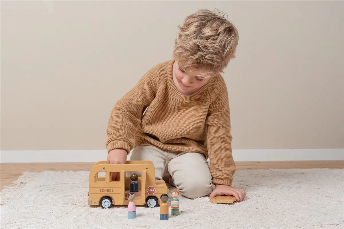 Bus Escolar con Muñecos FSC Little Dutch - Imagen 5