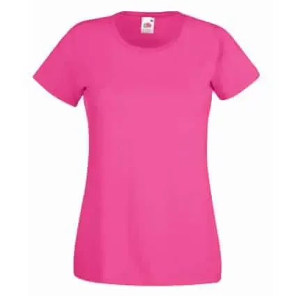 Camisetas mujer Fruit Valueweight 165 gr - Imagen 3