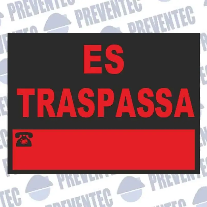 Cartell comercial es traspassa