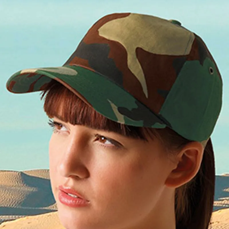 Gorra camuflaje Jungle Valento – 5 Paneles - Imagen 4