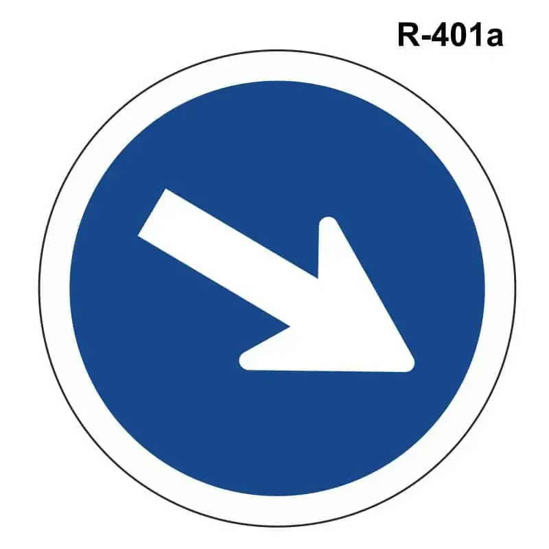Paso obligatorio derecha ( R-401 a )