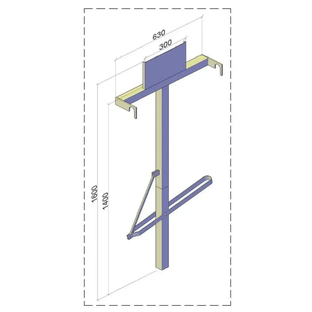 Sujeta contenedor para hormigonar - Imagen 2