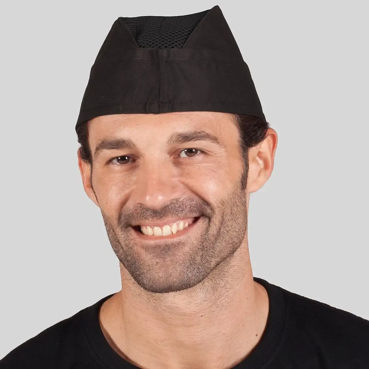 Gorro militar de cocina 435 ( PACK 6 uds ) - Imagen 2