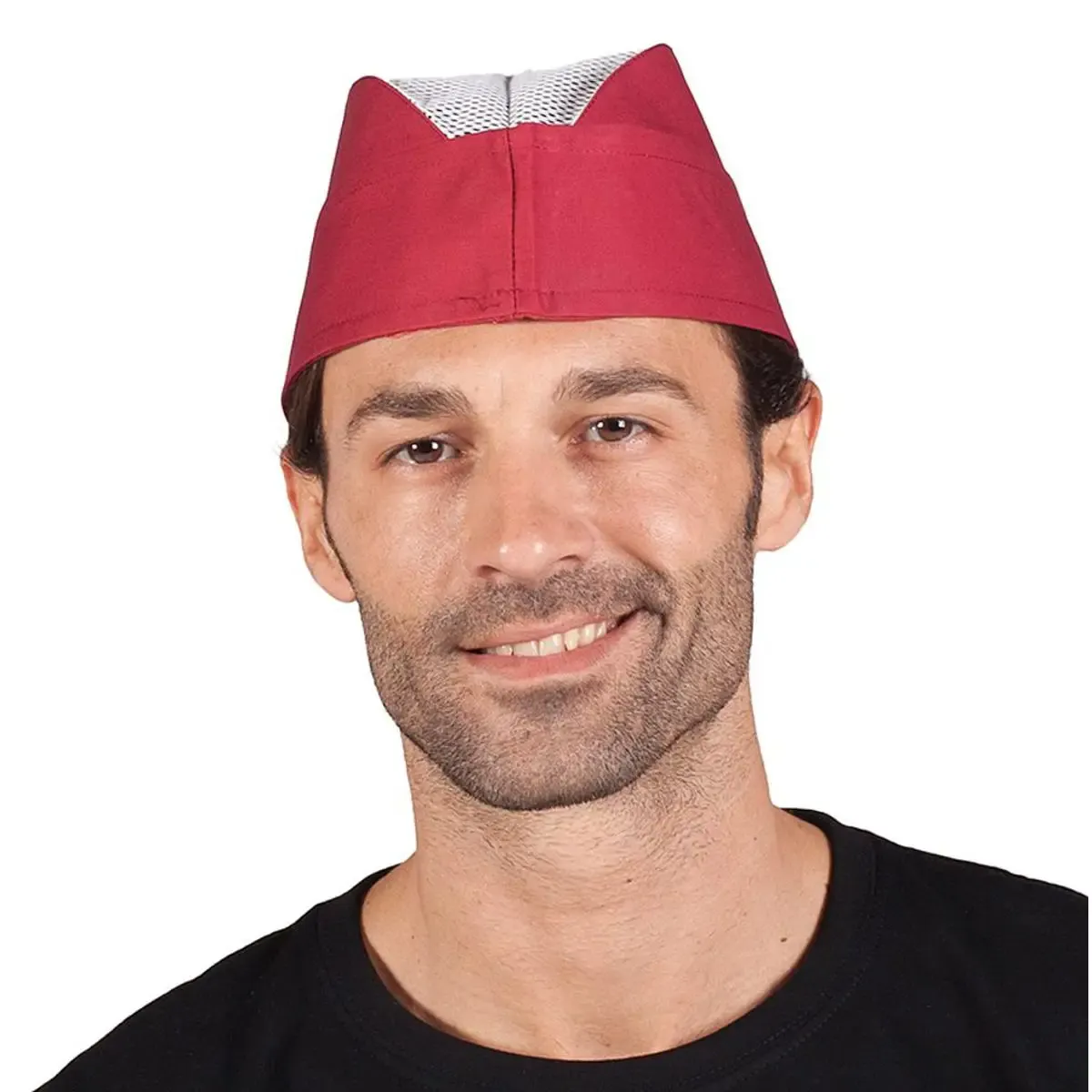 Gorro militar de cocina 435 ( PACK 6 uds )