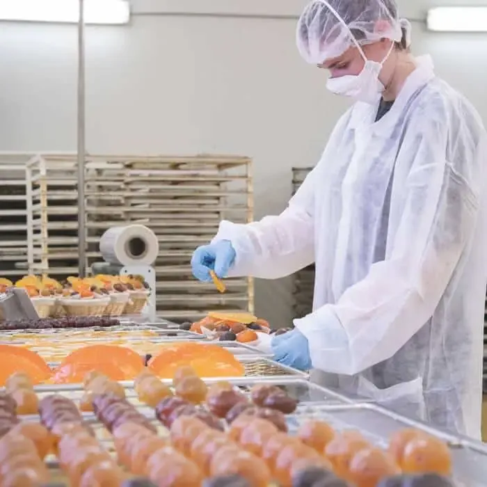 Guantes nitrilo desechables sin polvo V1400B – Caja 100 uds - Imagen 2