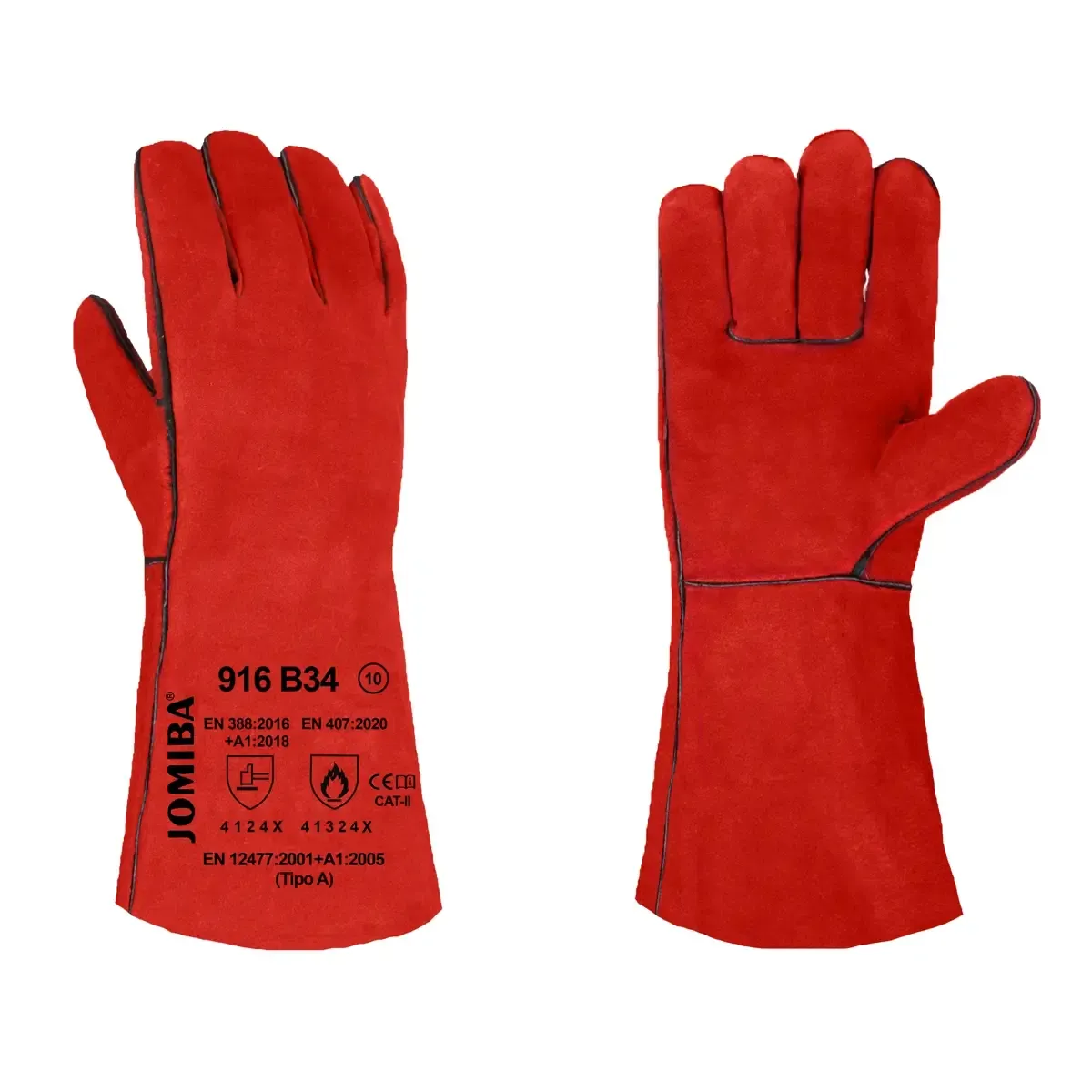 Guantes soldador en serraje Jomiba 916B