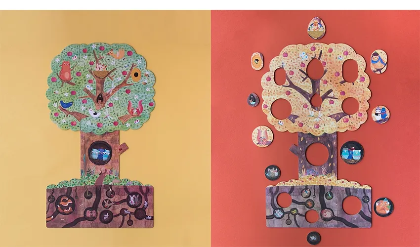 Puzzle Mon Petit Pommier Londji - Imagen 3