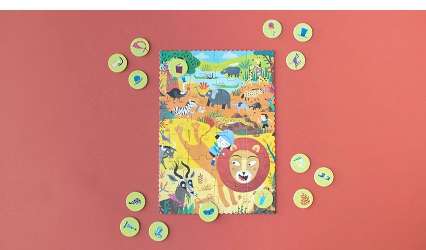 Pocket Puzzle My Little Jungle - Imagen 5