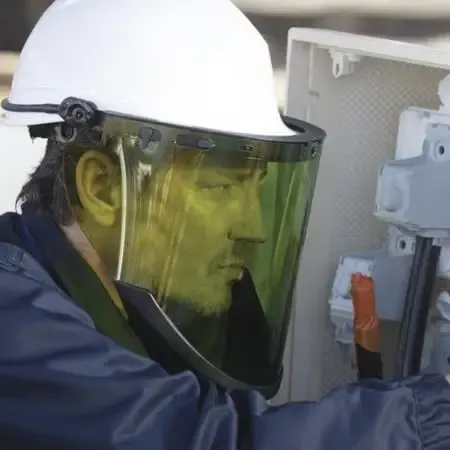 Visor pantalla facial contra arco eléctrico – VISOR FLASH - Imagen 2