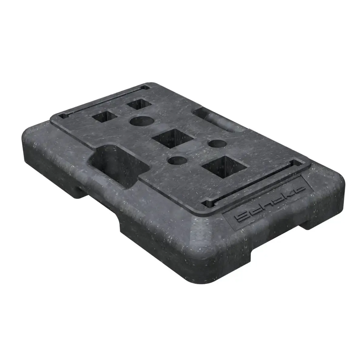 Placa base multipié para vallas y postes – Schake 31996-1 - Imagen 2