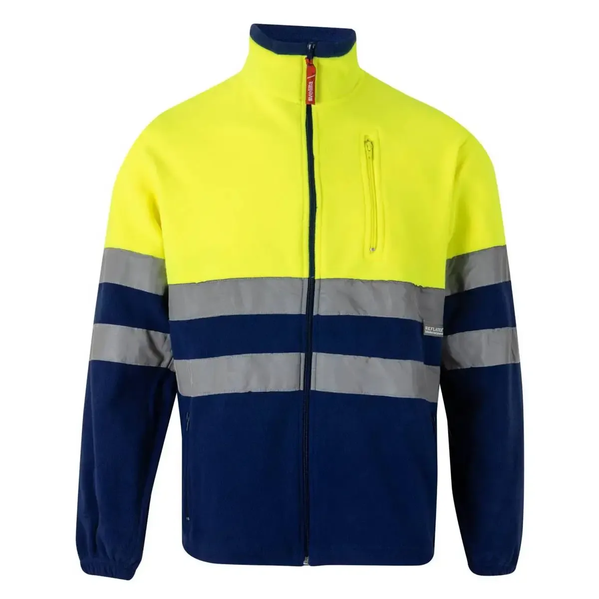 Chaqueta polar alta visibilidad bicolor Velilla 183 - Imagen 4