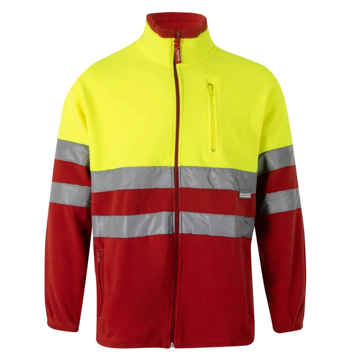 Chaqueta polar alta visibilidad bicolor Velilla 183 - Imagen 6