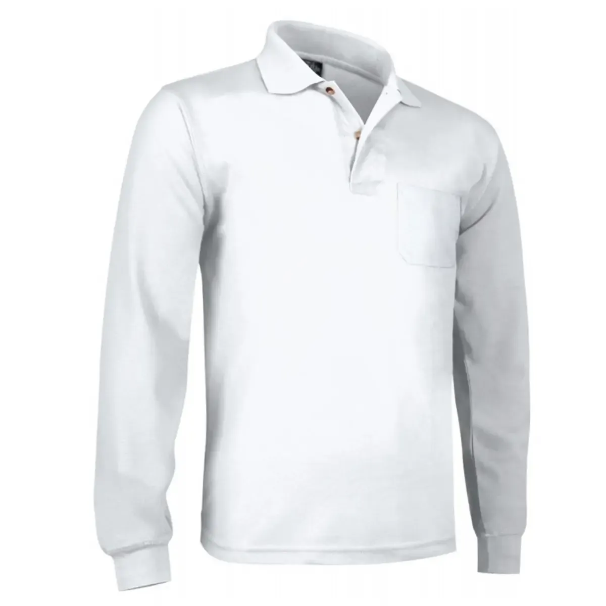 Polos de manga larga con bolsillo Breda